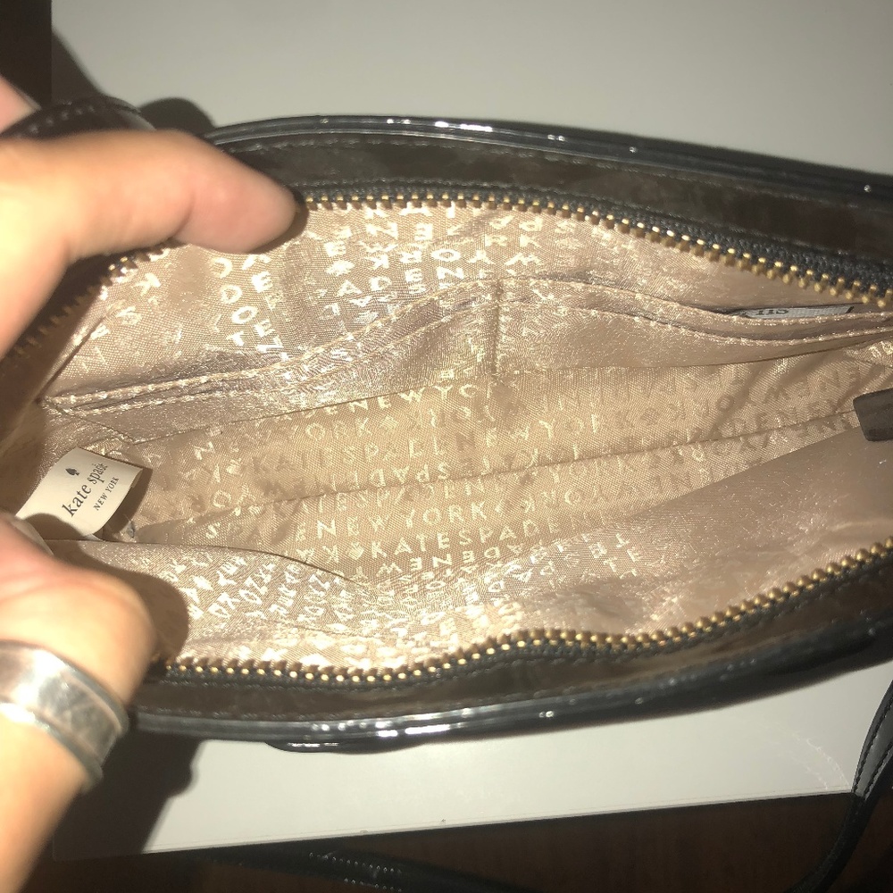 EUC! Kate Spade Black Crossbody Bag - Picture 3 of 3